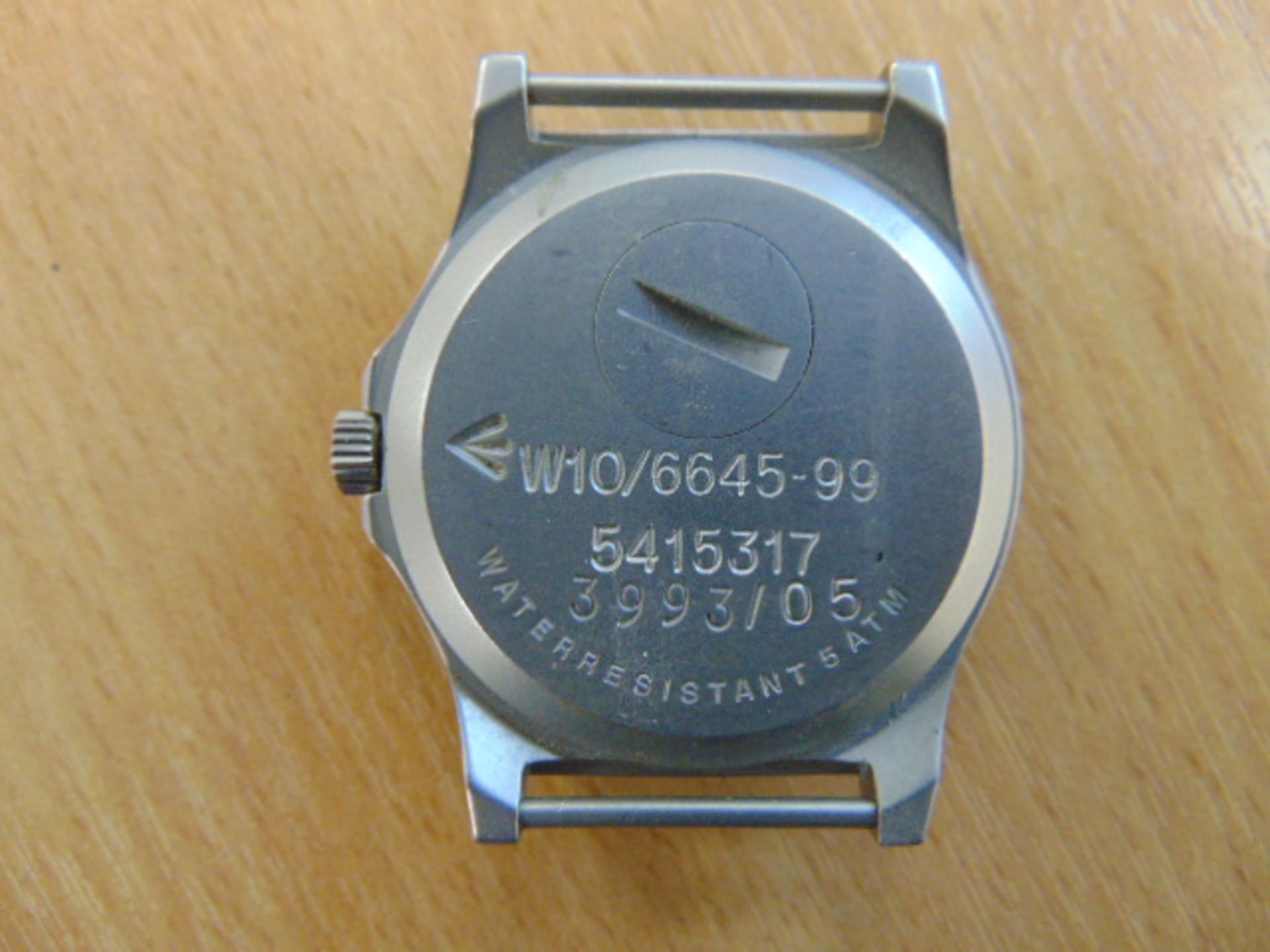 CWC W10 SERVICE WATCH NATO MARKED DATED 2005 WATER RESISTANT TO 5ATM. - Image 4 of 8