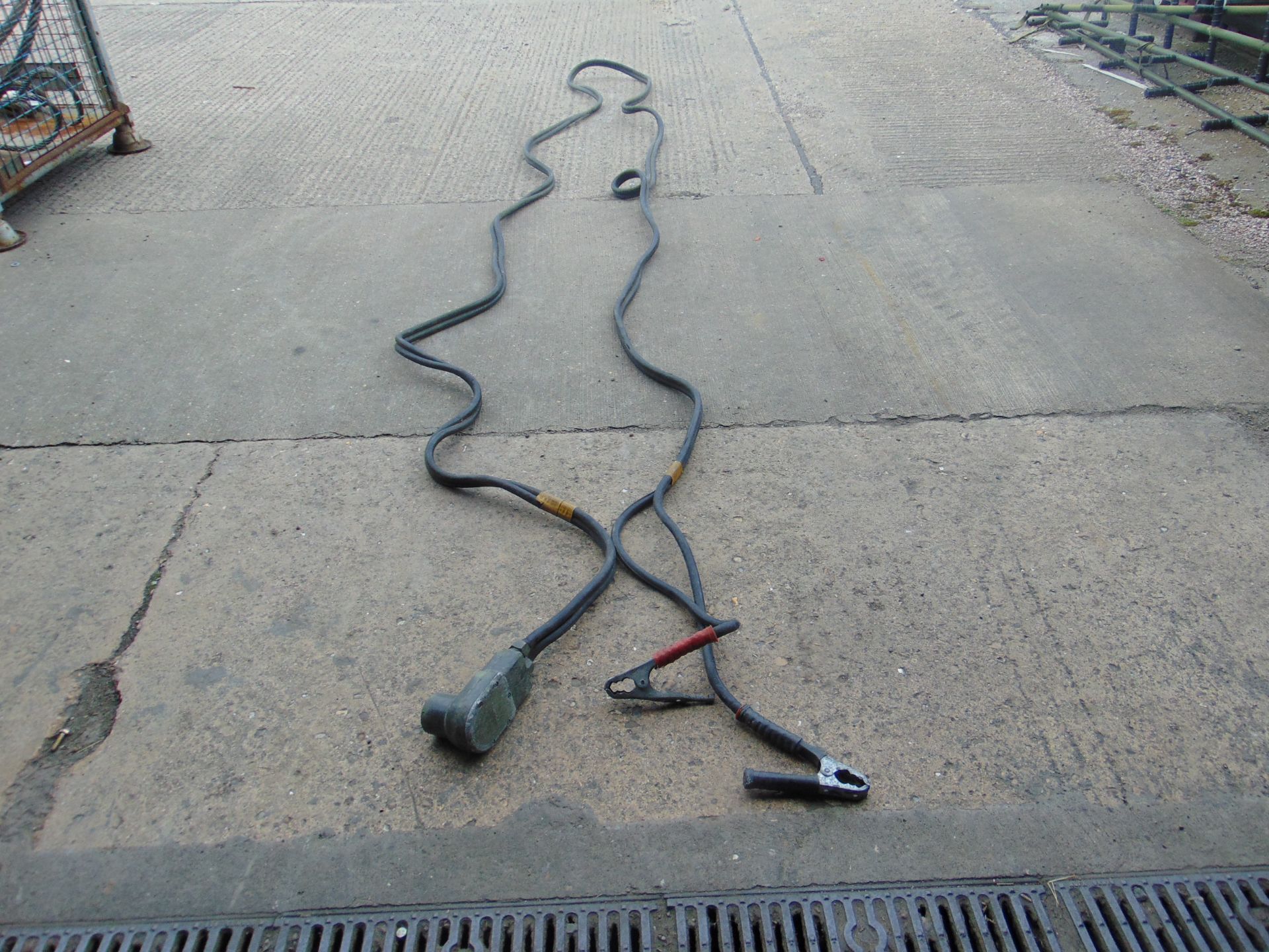 30ft Interconnecting/Slave NATO lead with jump lead ends