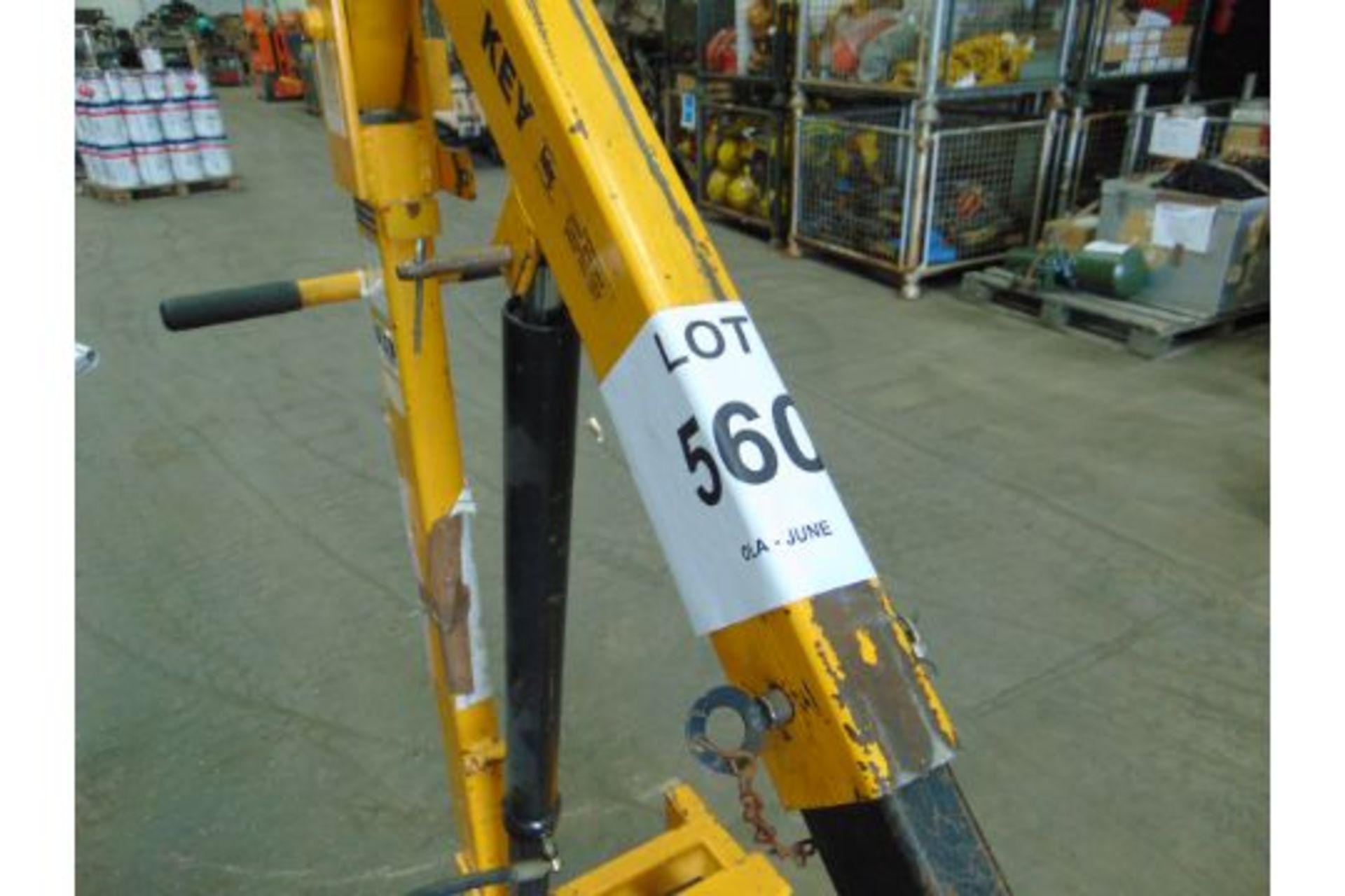 FC 500S HYDRAULIC WORKSHOP ENGINE CRANE 500 KG - Image 4 of 6