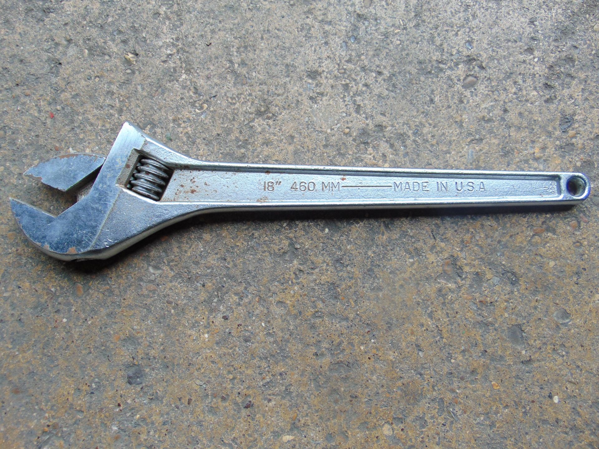 ARMSTRONG 18" ADJUSTABLE SPANNER - Image 2 of 2