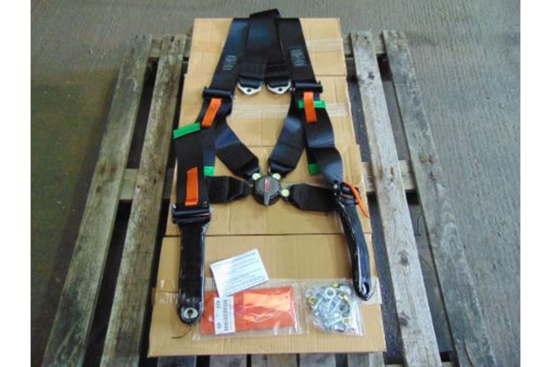 4 x Securon 720BL/V5 4 Point Troop Seat Restraint Harnesses