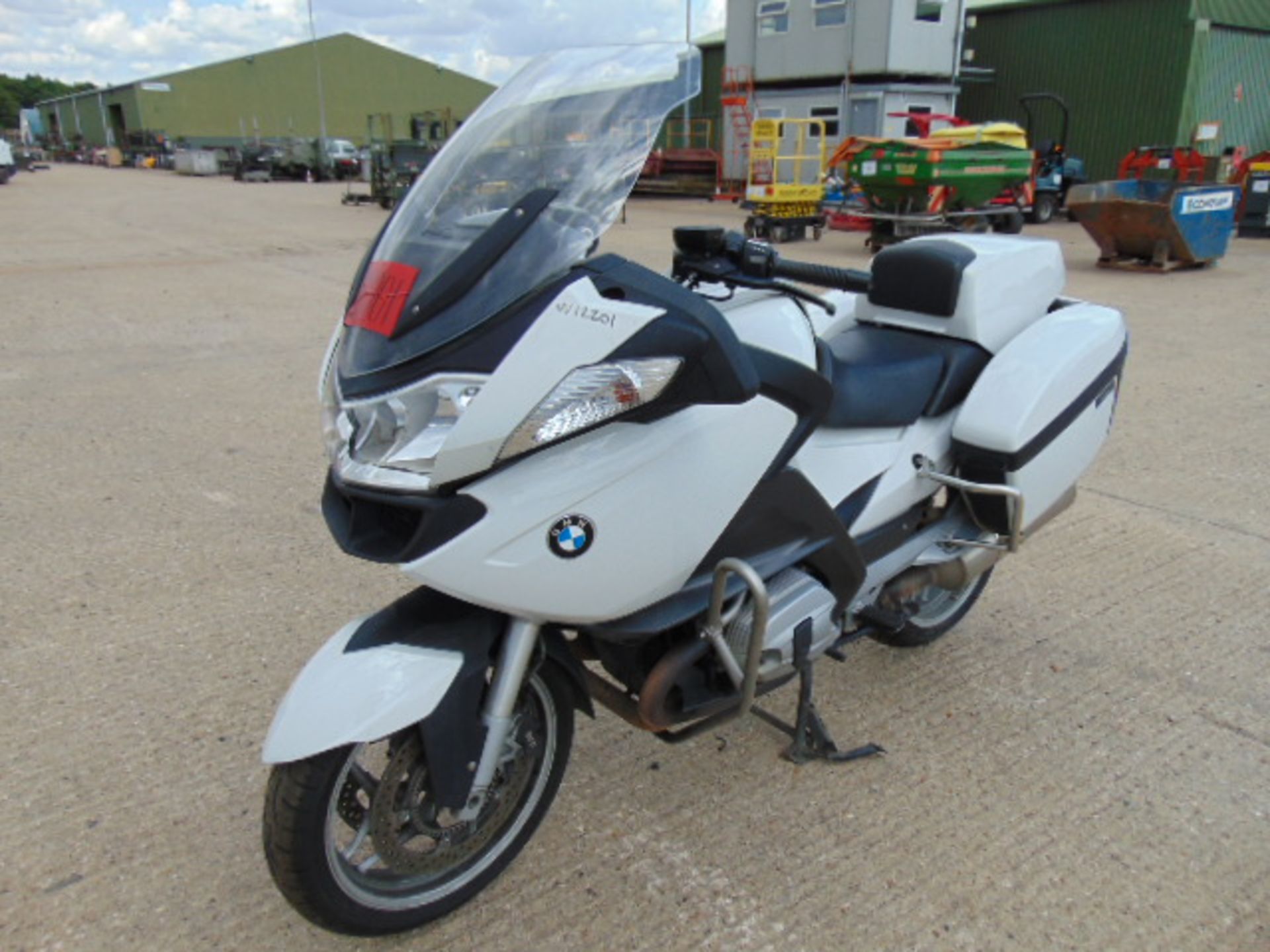 Ex UK Police 1 Owner 2014 BMW R1200RT Motorbike ONLY 24,097 Miles! - Bild 3 aus 20
