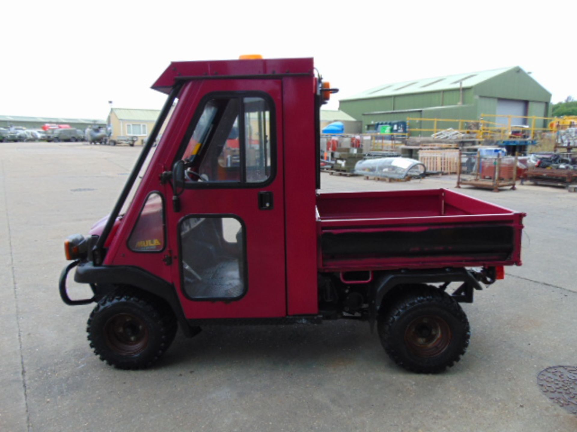 Kawasaki KAF620G Mule 4x4 as shown with rear tipping body ONLY 808 HOURS! - Image 4 of 21