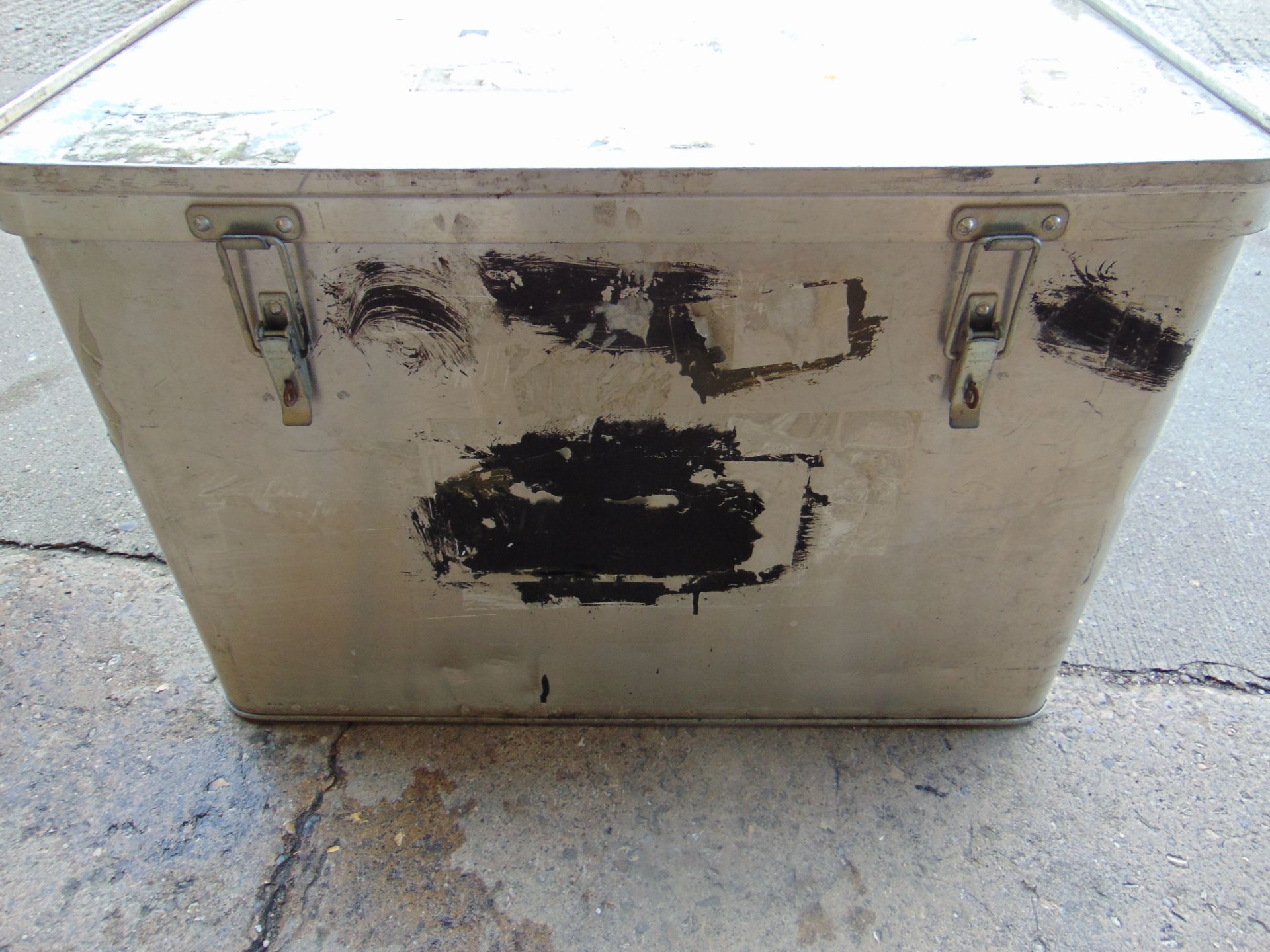 Stackable Aluminium Storage Box L72cm x W60cm x H49cm - Image 3 of 5