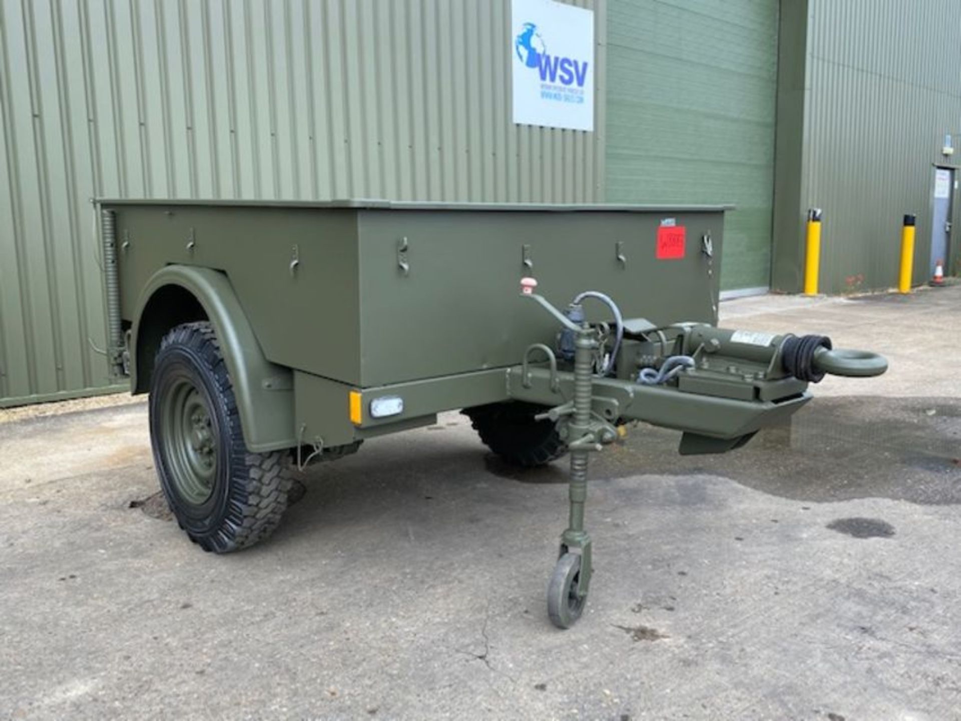 Penman General Lightweight Trailer designed to be towed by Wolf Land Rovers