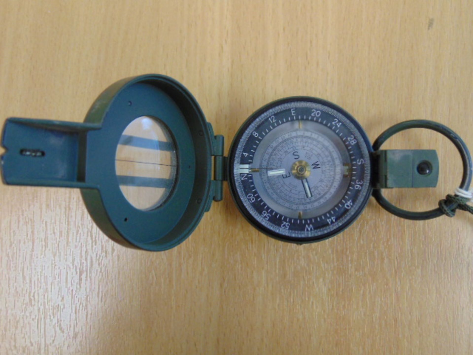 FRANCIS BARKER M88 PRISMATIC COMPASS C/W LANYARD - Image 4 of 8