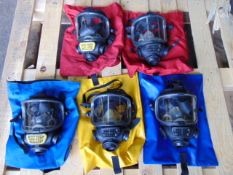 5 x Scott Promask Full Face Safety Masks