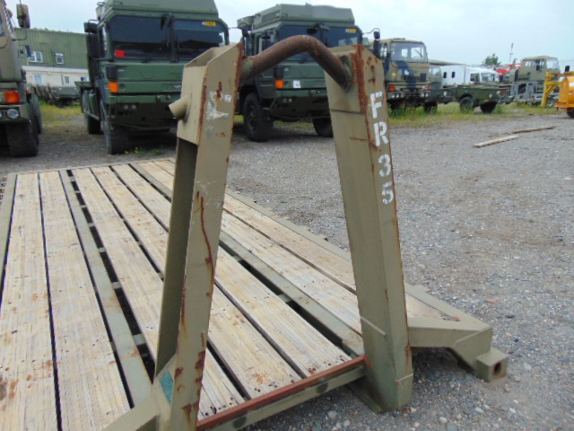 Marshall Engineering 20ft Flat Rack - Image 6 of 9