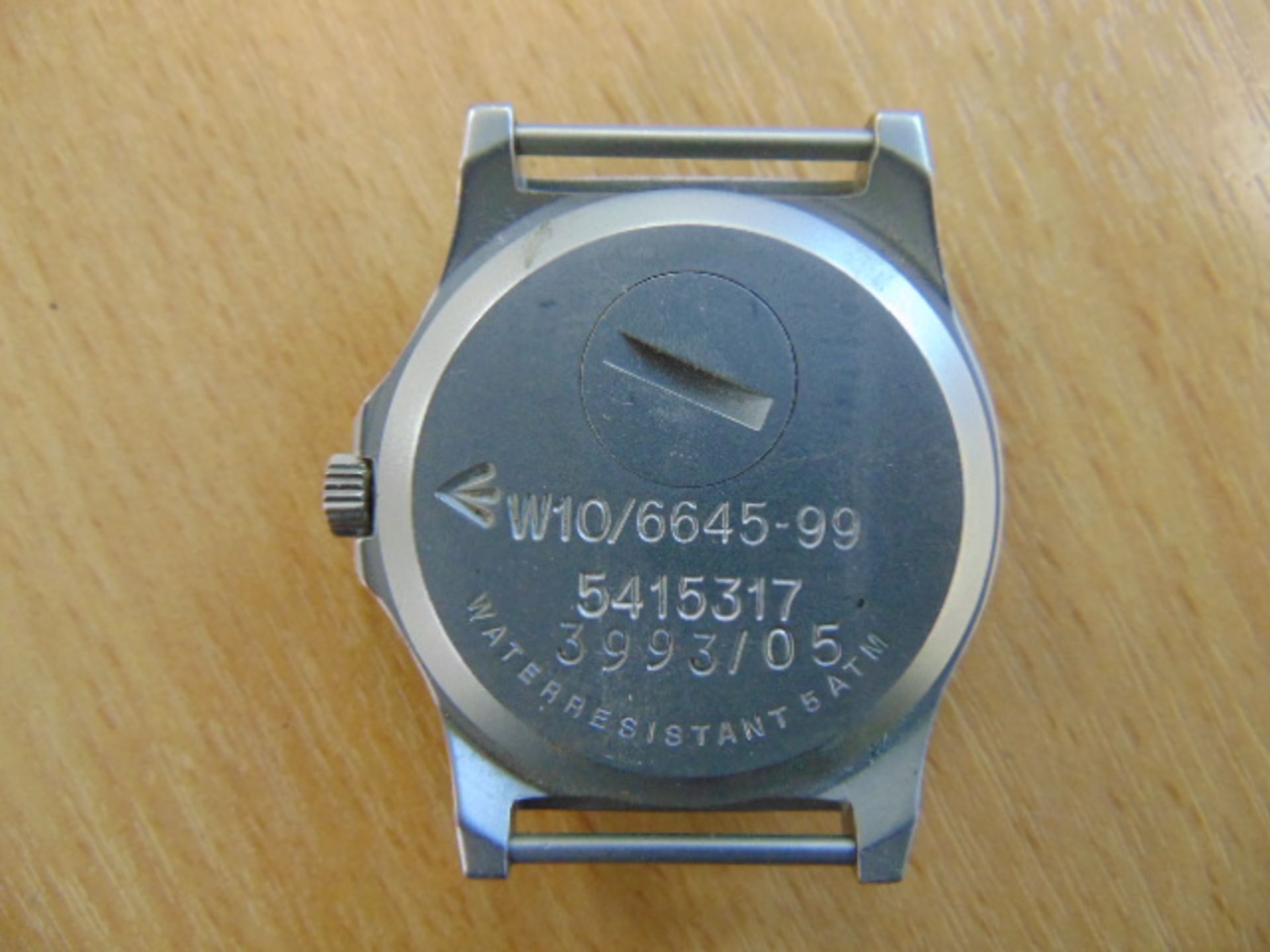 CWC W10 SERVICE WATCH NATO MARKED DATED 2005 WATER RESISTANT TO 5ATM. - Image 5 of 8