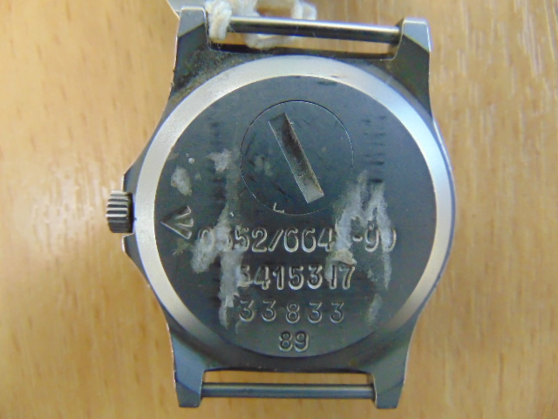 2X RARE 0552 ROYAL MARINE ISSUE CWC SERVICE WATCHES DATED 1989/1989 - Image 8 of 9