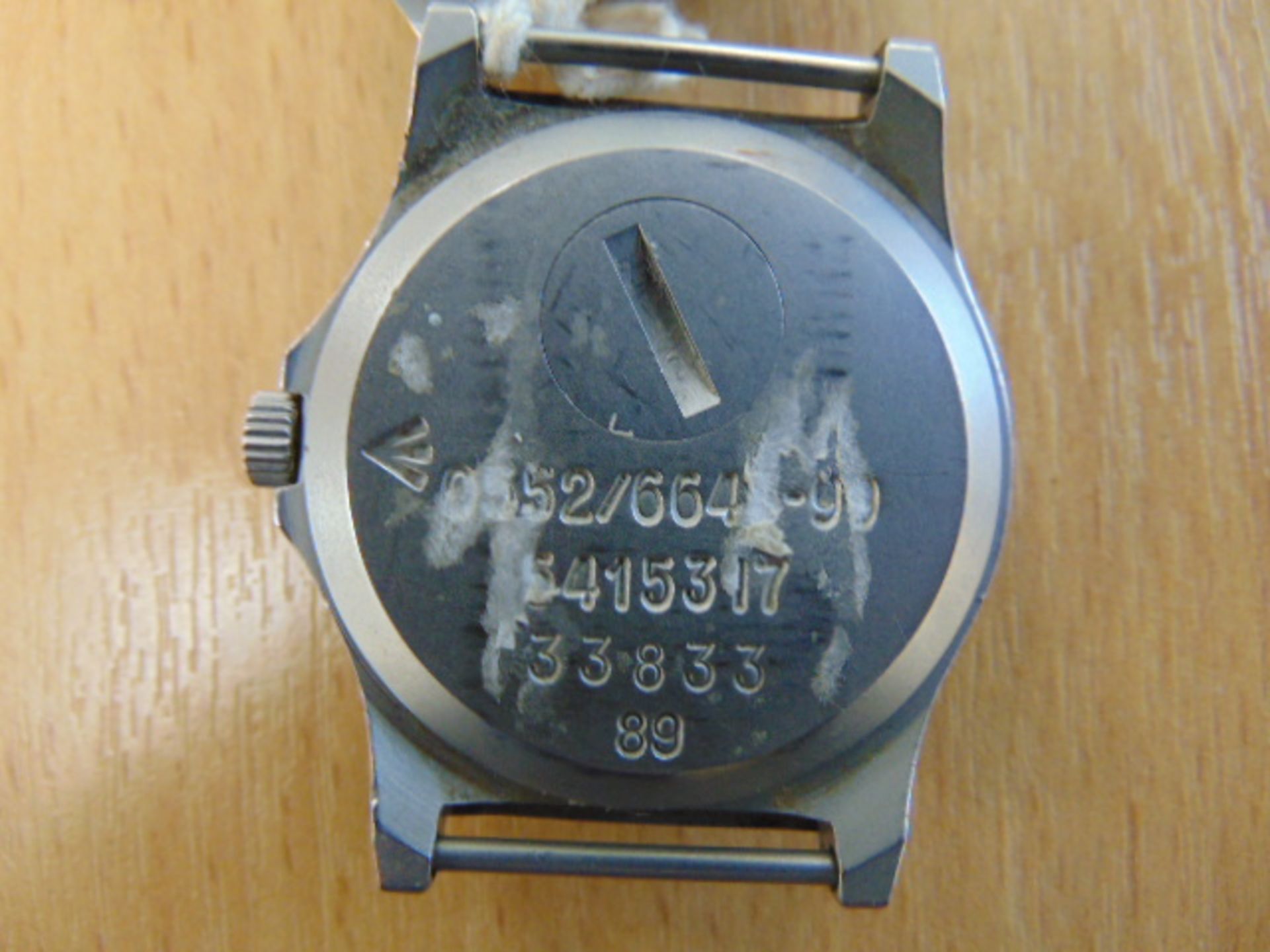 2X RARE 0552 ROYAL MARINE ISSUE CWC SERVICE WATCHES DATED 1989/1989 - Image 9 of 9