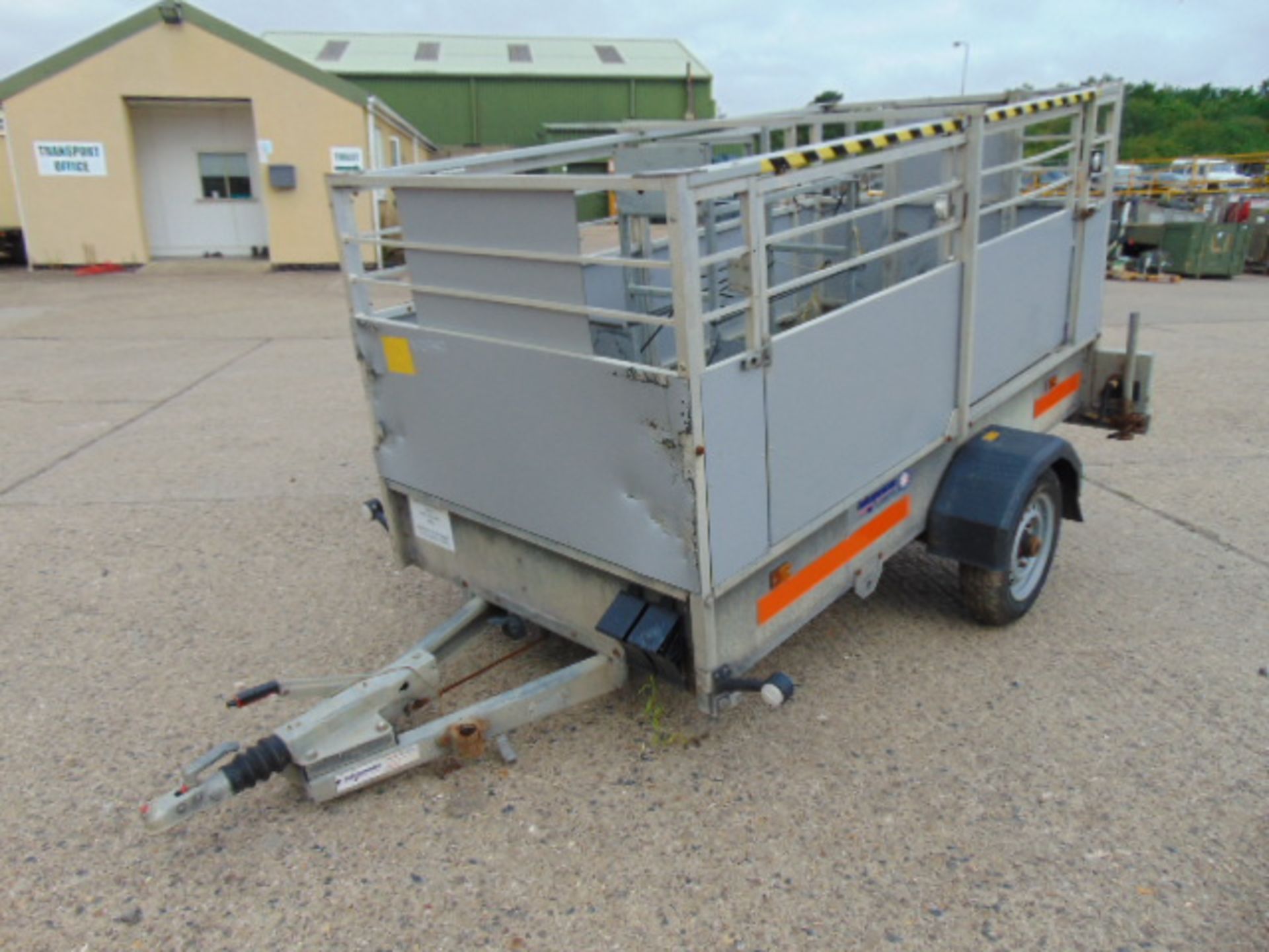 Ex British Telecom Indespension 750Kg Single Axle Engineers Trailer - Image 3 of 13