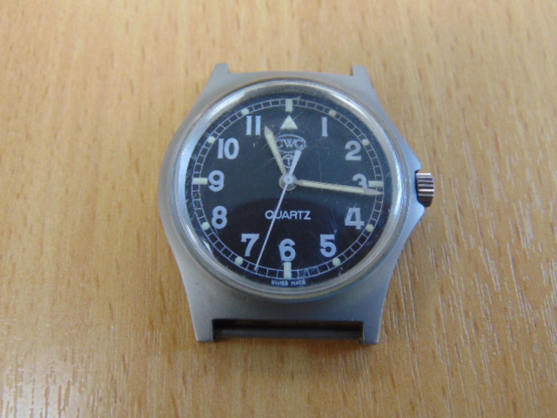 V. RARE AND NICE CONDITION CWC 0552 ROYAL MARINES ISSUE SERVICE WATCH - Image 3 of 8