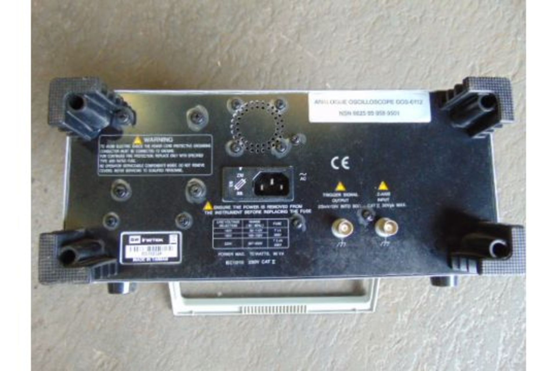 Instek Oscilloscope GOS-6112, 100MHz - Image 4 of 5