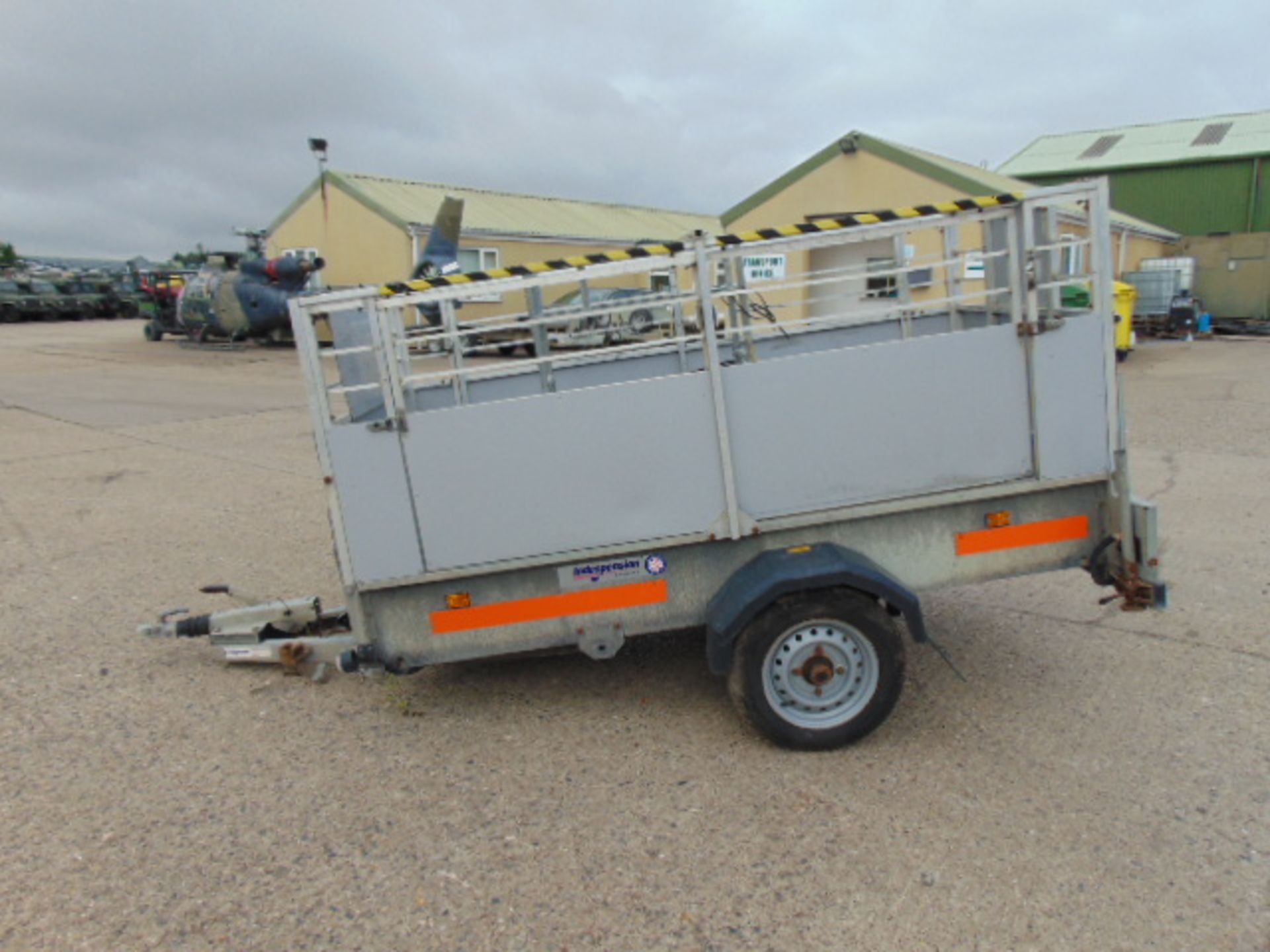 Ex British Telecom Indespension 750Kg Single Axle Engineers Trailer - Image 4 of 13