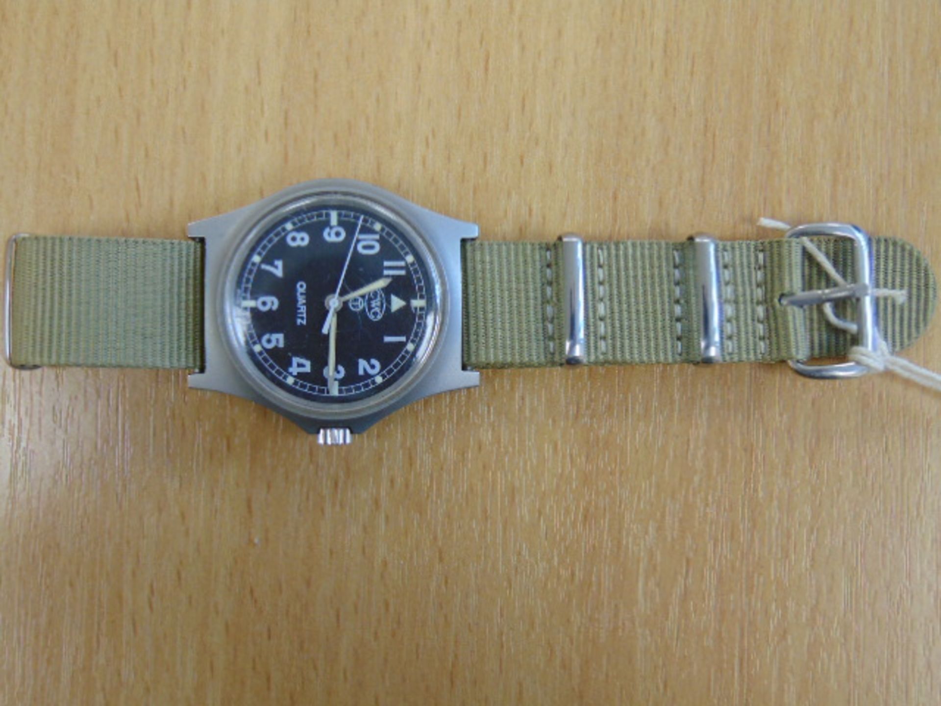 V. RARE AND NICE CONDITION CWC 0552 ROYAL MARINES ISSUE SERVICE WATCH - Image 2 of 8