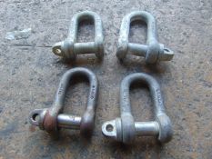 4 x 1.5T D shackles