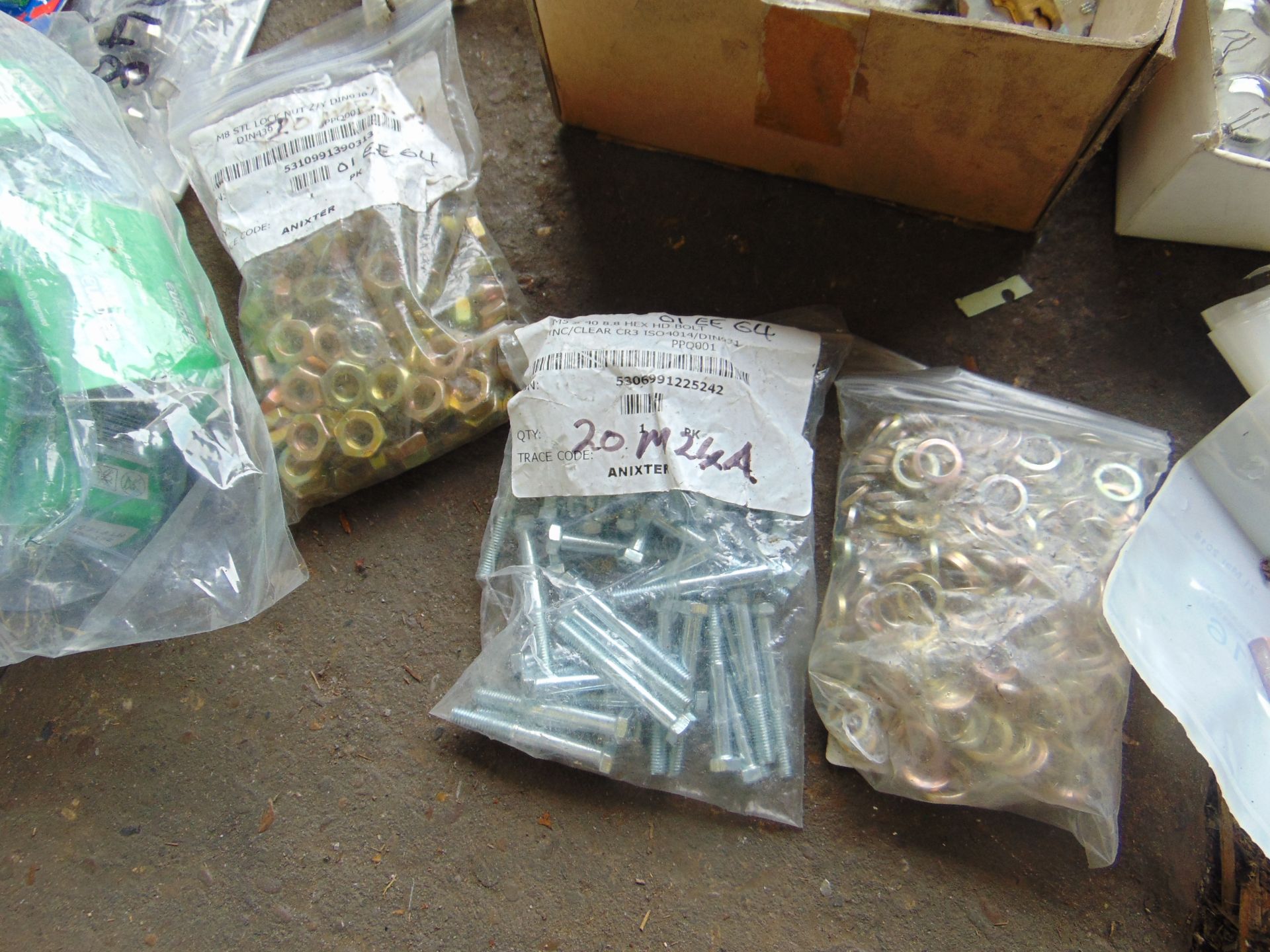 VARIOUS EXPENSE ITEMS, NUTS, BOLTS, PADLOCKS, WASHERS - Image 2 of 5