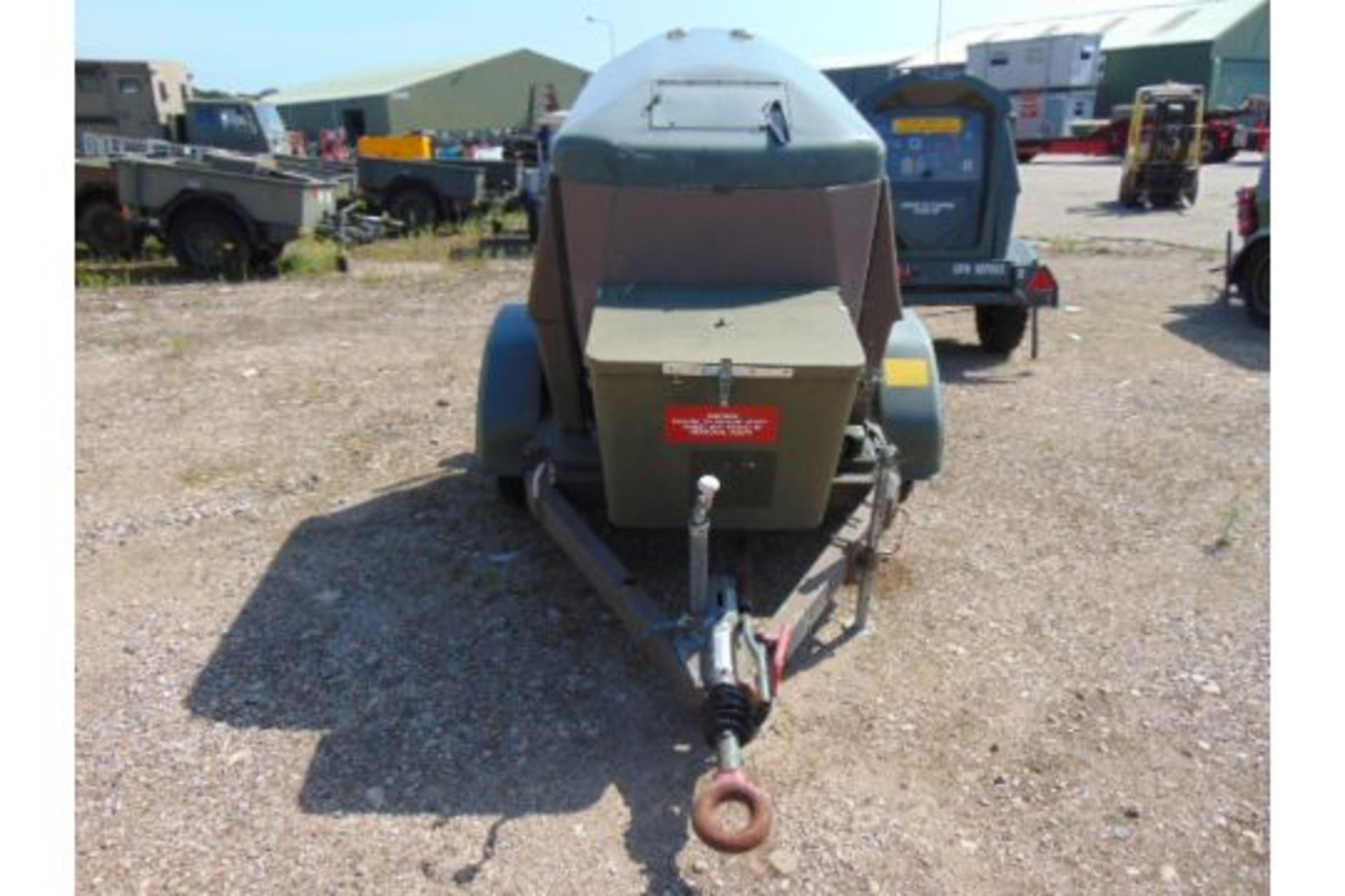 Ex UK Royal Air Force Trailer Mounted 25 KVA Generator - Image 3 of 13