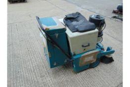 TENNANT 42E WAREHOUSE SWEEPER C/W VACUUM CLEANER