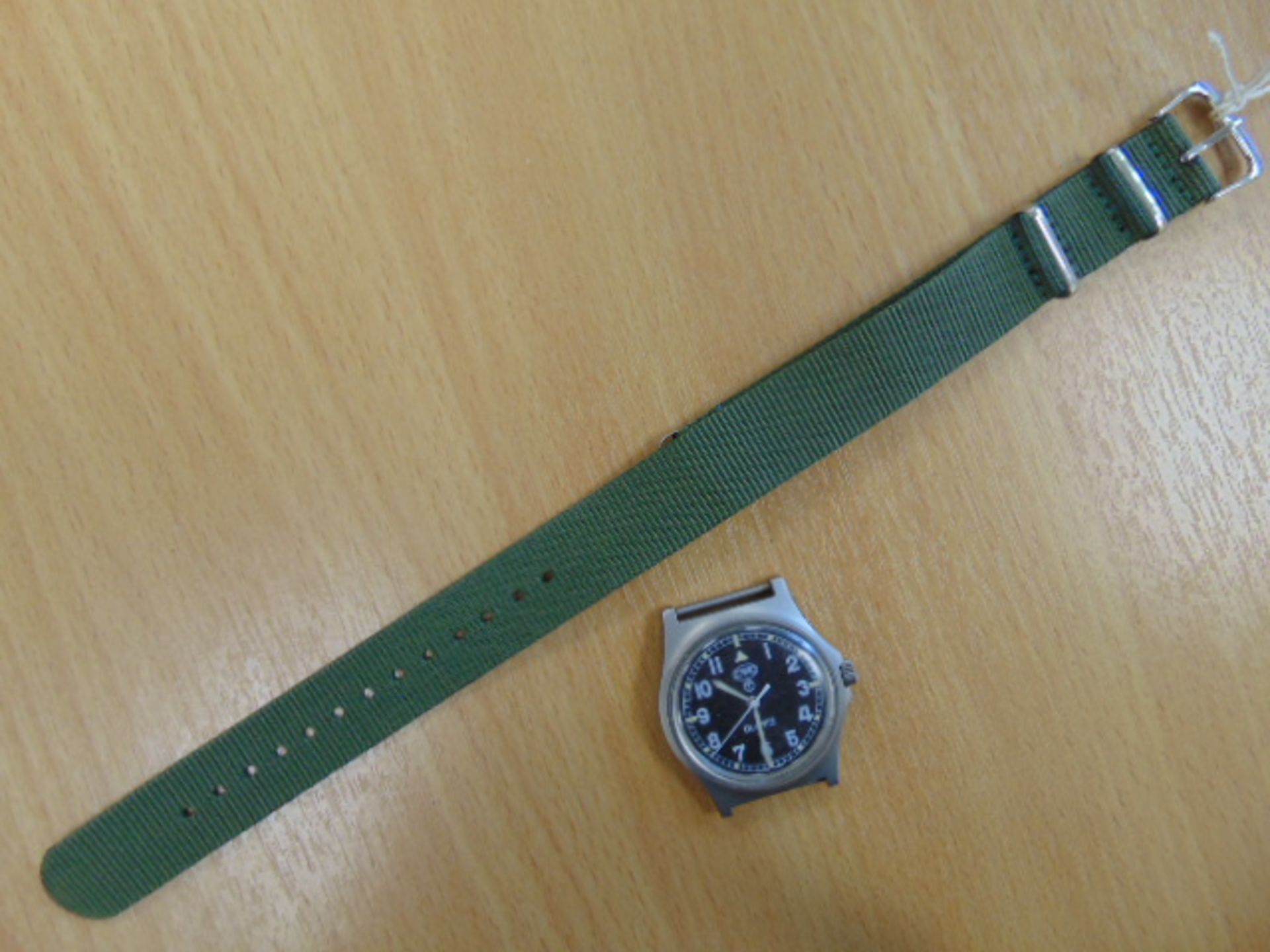 CWC W10 SERVICE WATCH NATO MARKED DATED 2005 WATER RESISTANT TO 5ATM. - Image 6 of 8