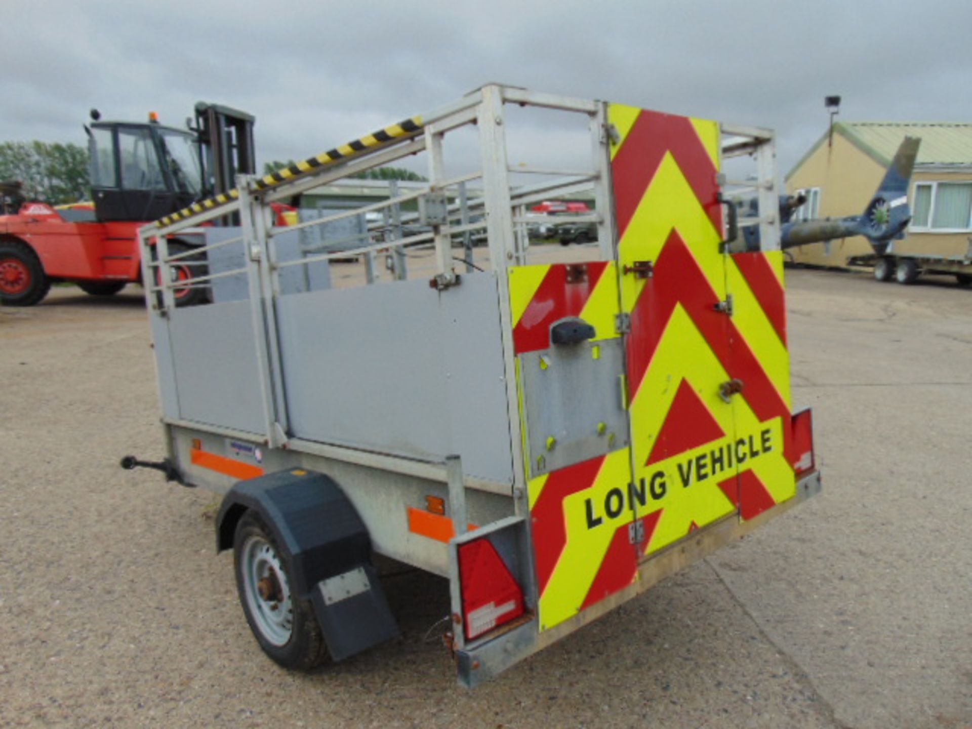 Ex British Telecom Indespension 750Kg Single Axle Engineers Trailer - Image 8 of 13