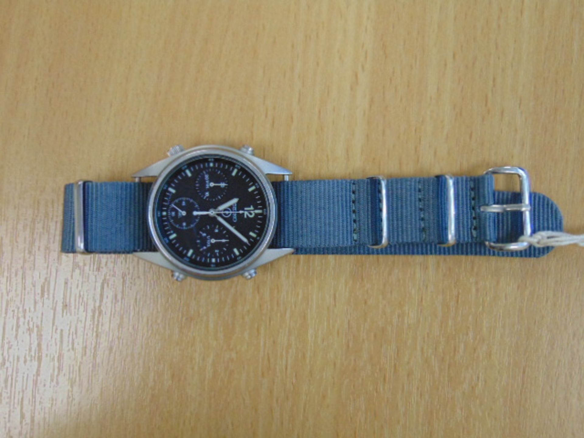 VERY RARE SEIKO GEN1 RAF ISSUE PILOTS CHRONO NATO MARKED DATED 1989