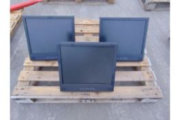 3 x LCD Monitors