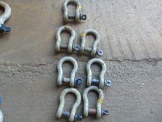 7 x 6.5T Bow Shackles