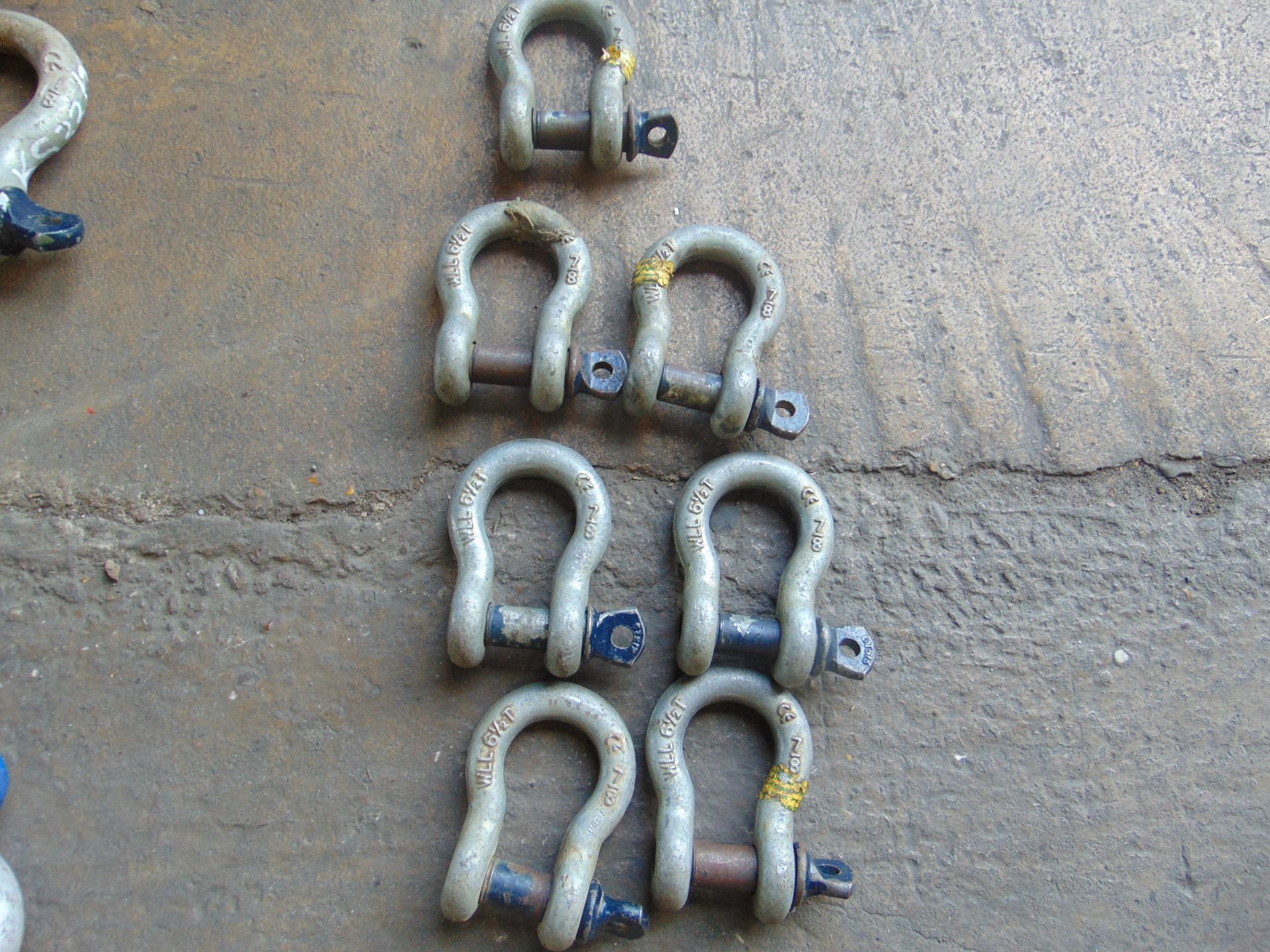 7 x 6.5T Bow Shackles