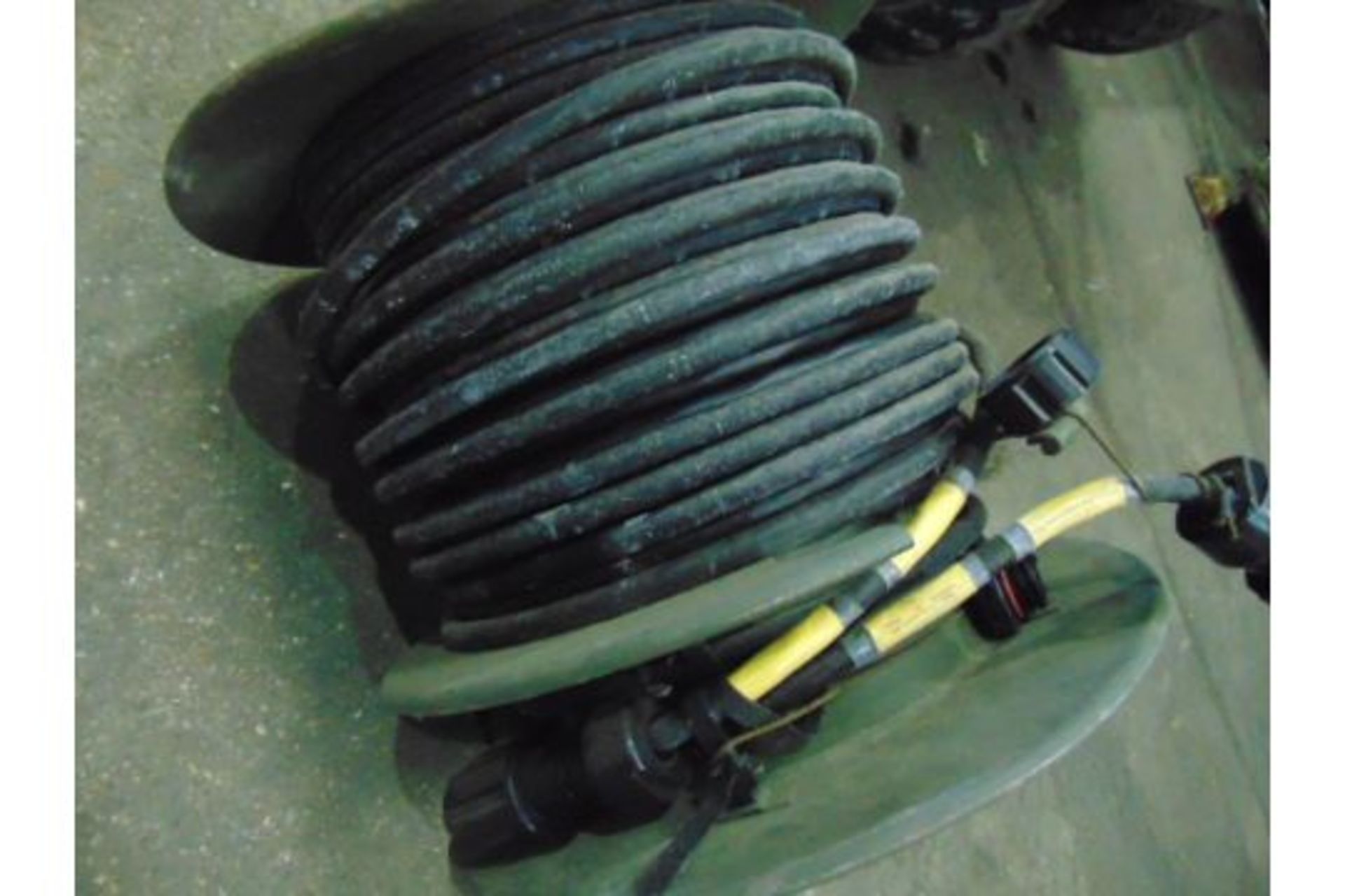 Unissued 50 M Heavy Duty Generator Cable on Reel - Image 3 of 4