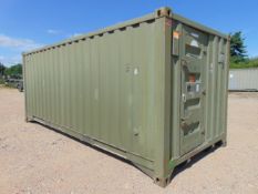 Demountable Front Line Ablution Unit in 20ft Container with hook loader, Twist Locks Etc