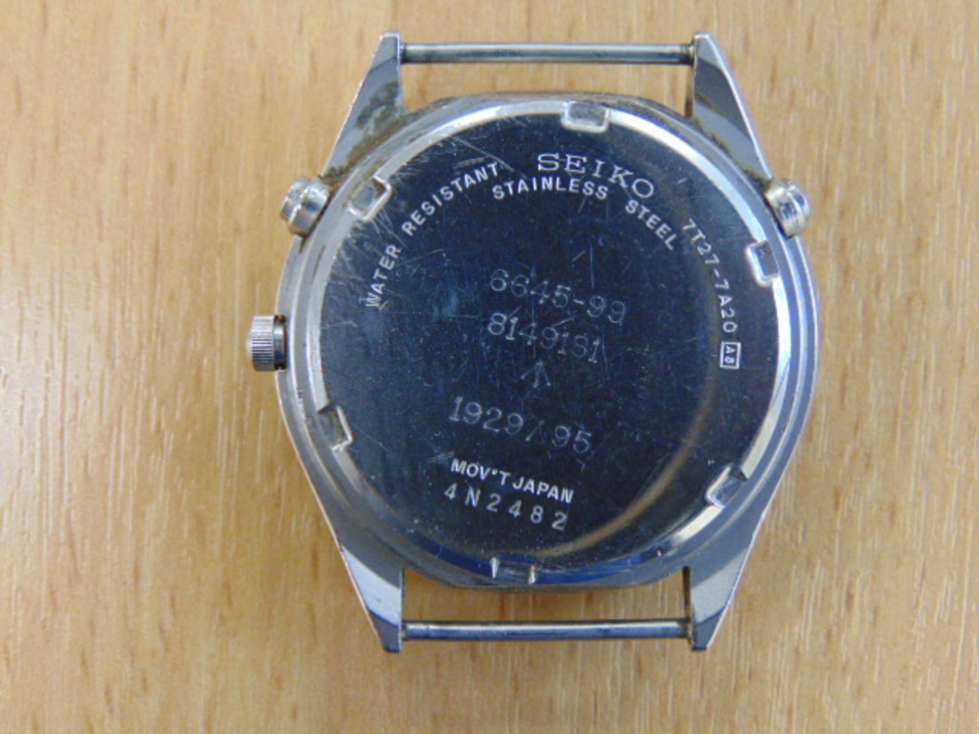 WATCH SEIKO GEN 2 RAF PILOTS CHRONO NATO MARKINGS DATED 1995 - Image 5 of 8