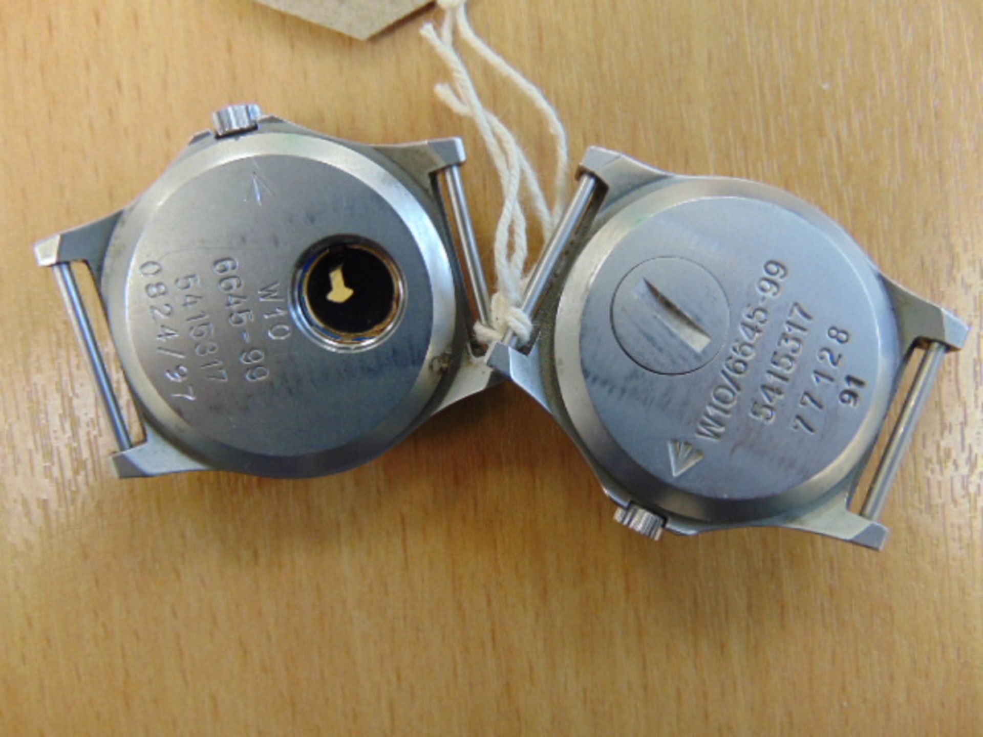 2X W10 CWC SERVICE WATCHES -DAMAGED GLASS DATED 1991 / 1997 - Image 3 of 8