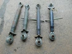 4 x HEAVY DUTY TRACTOR TOP LINKS