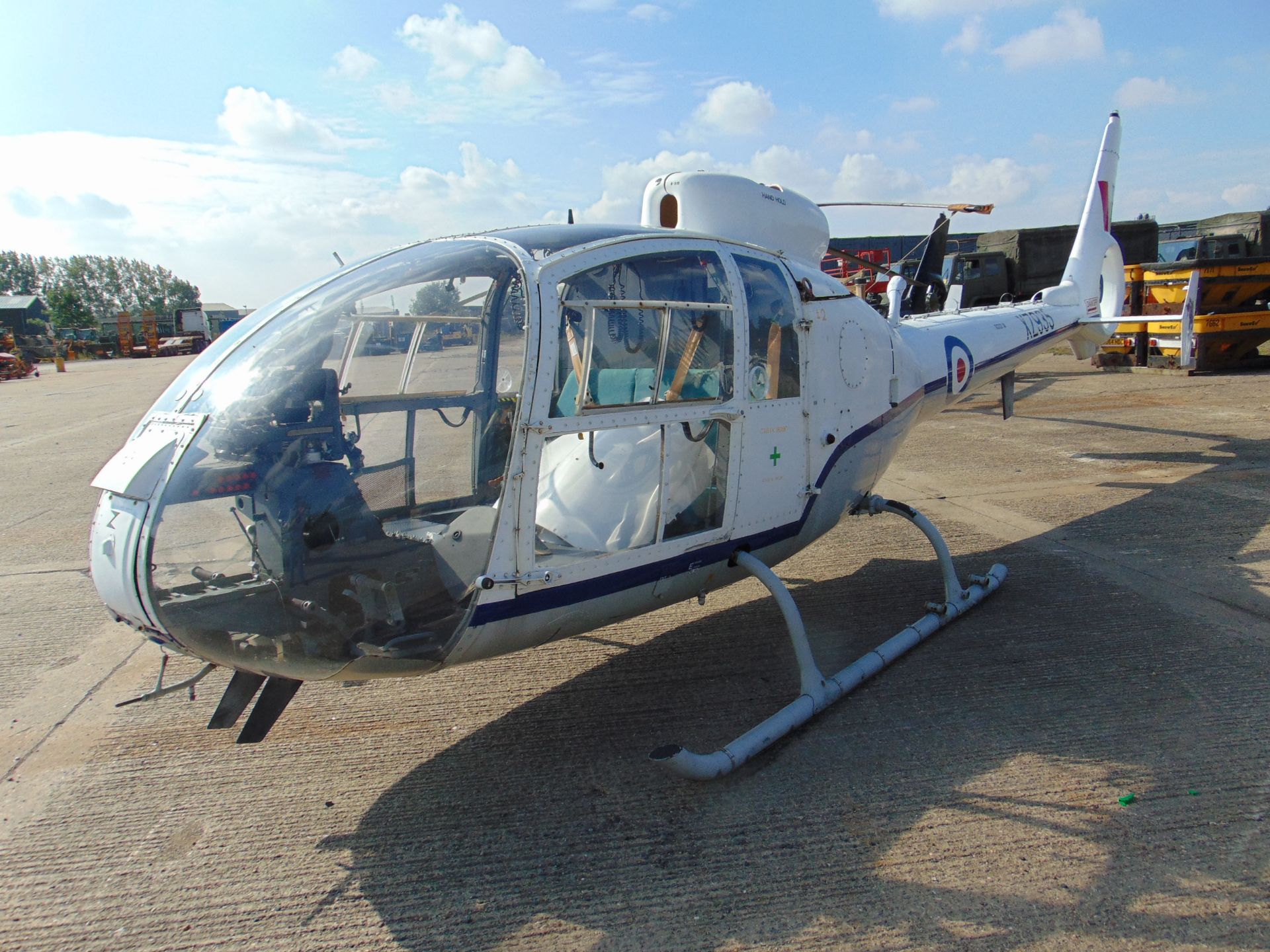 GAZELLE TURBINE HELICOPTER XZ935 Sn 1742 From the UK Ministry of Defence with paperwork as shown. - Image 4 of 22