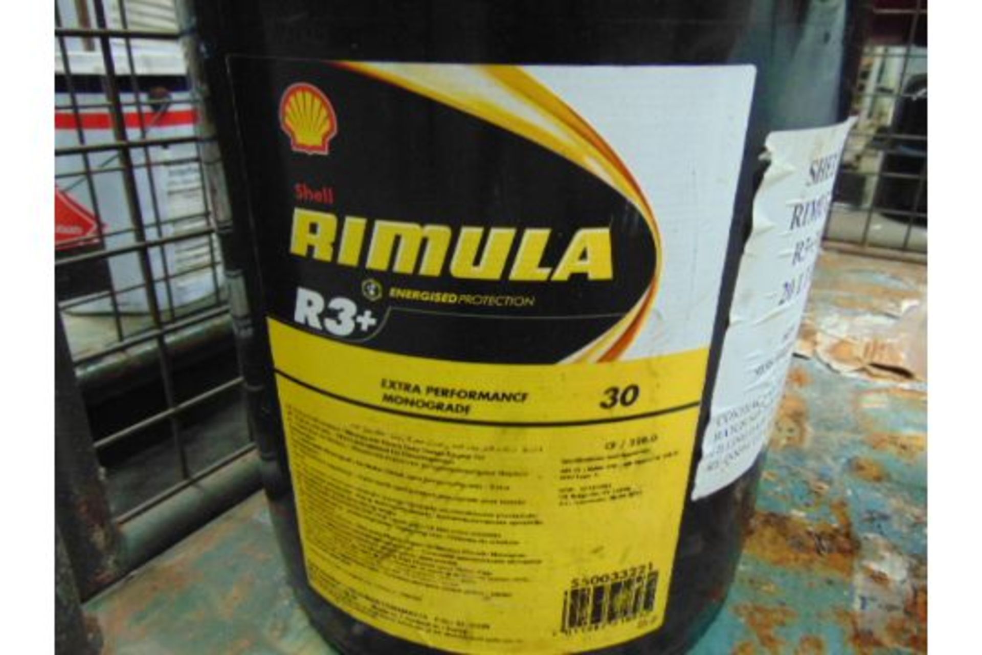 1 x Unissued 20L Drum of Shell Rimula R3+30 Heavy Duty Engine Oil - Bild 2 aus 2