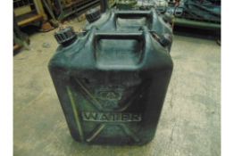 2 x 20lt Water Jerry Cans