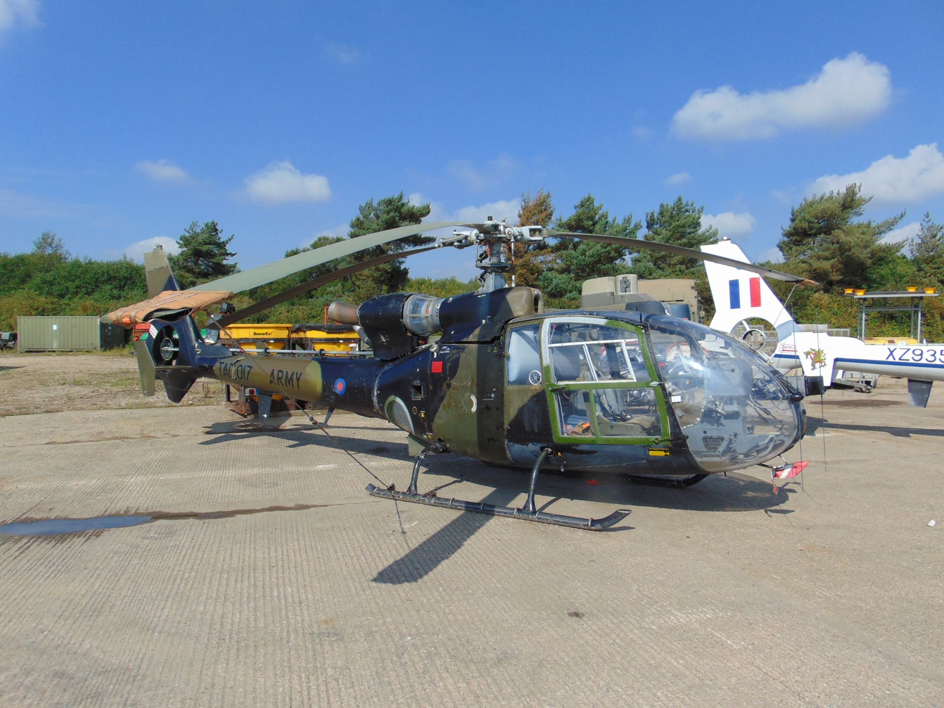 GAZELLE AH1 TURBINE HELICOPTER FROM UK MINISTRY OF DEFENCE