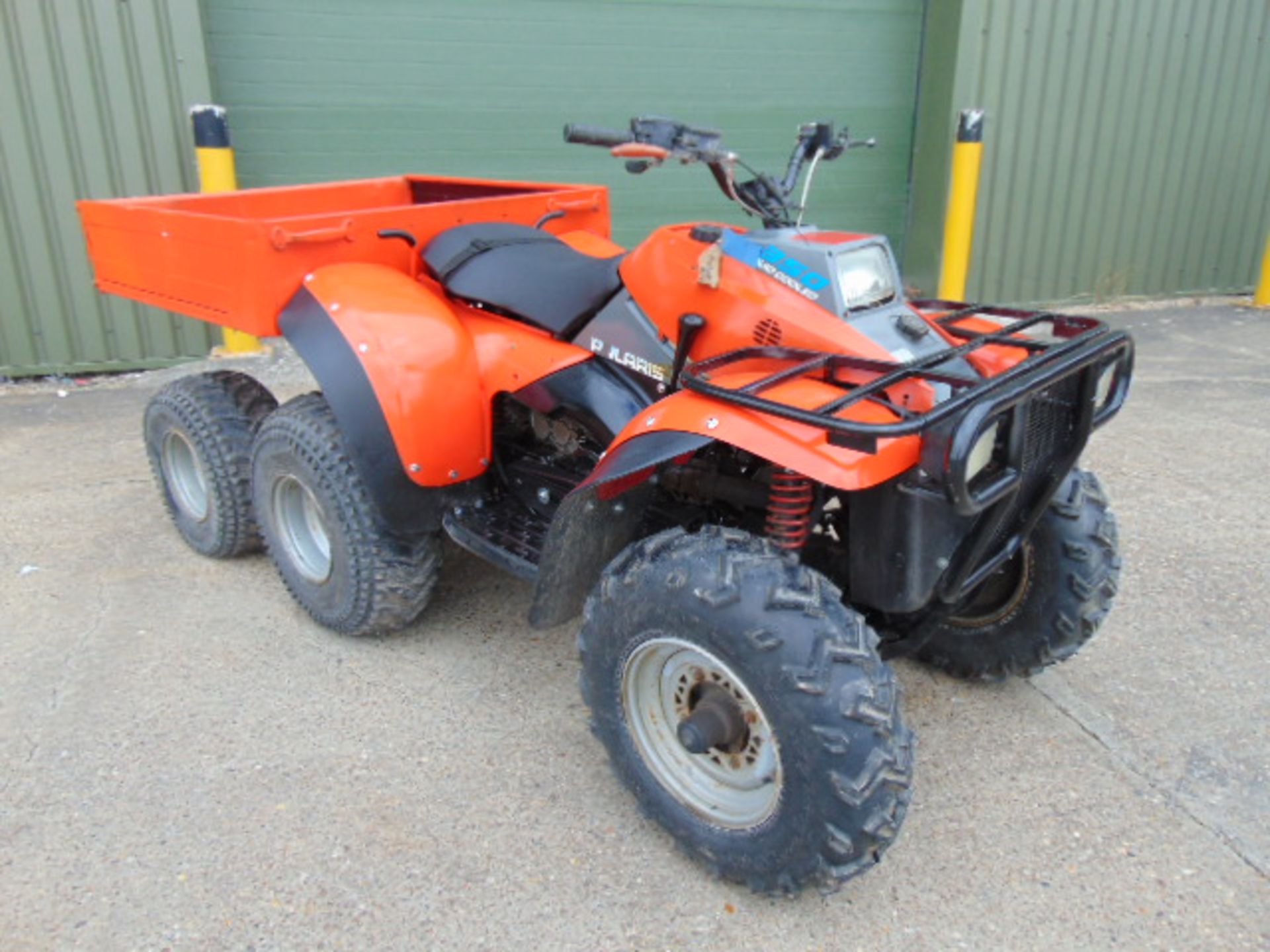 Polaris 6x6 350 Quad Bike with Tipping Body