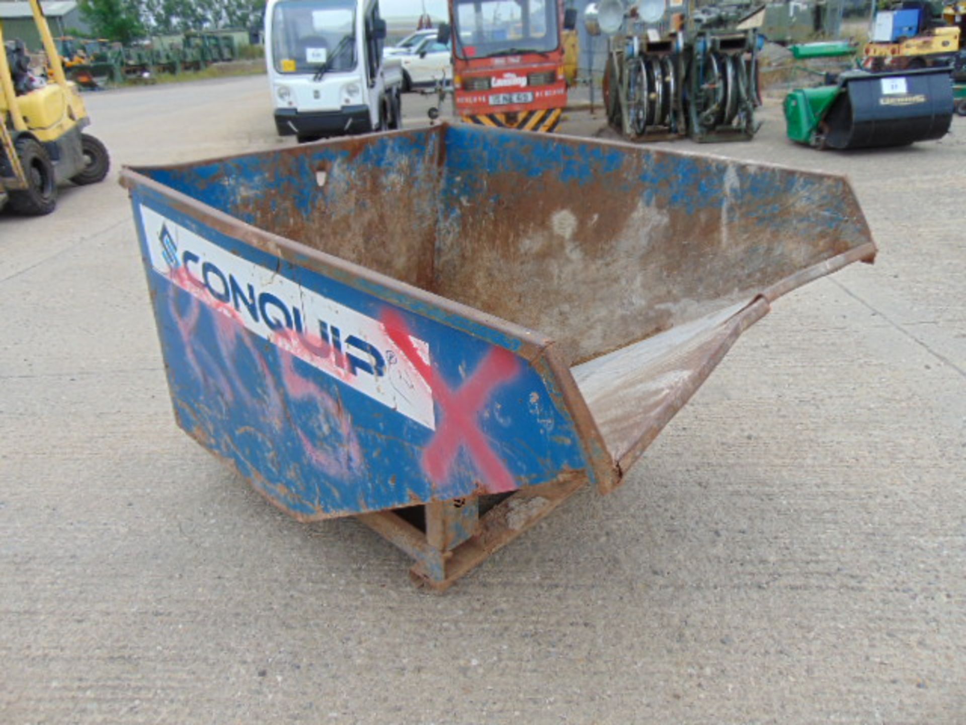 Conquip Autolock Forklift / Telehandler Tipping Skip - Image 3 of 5