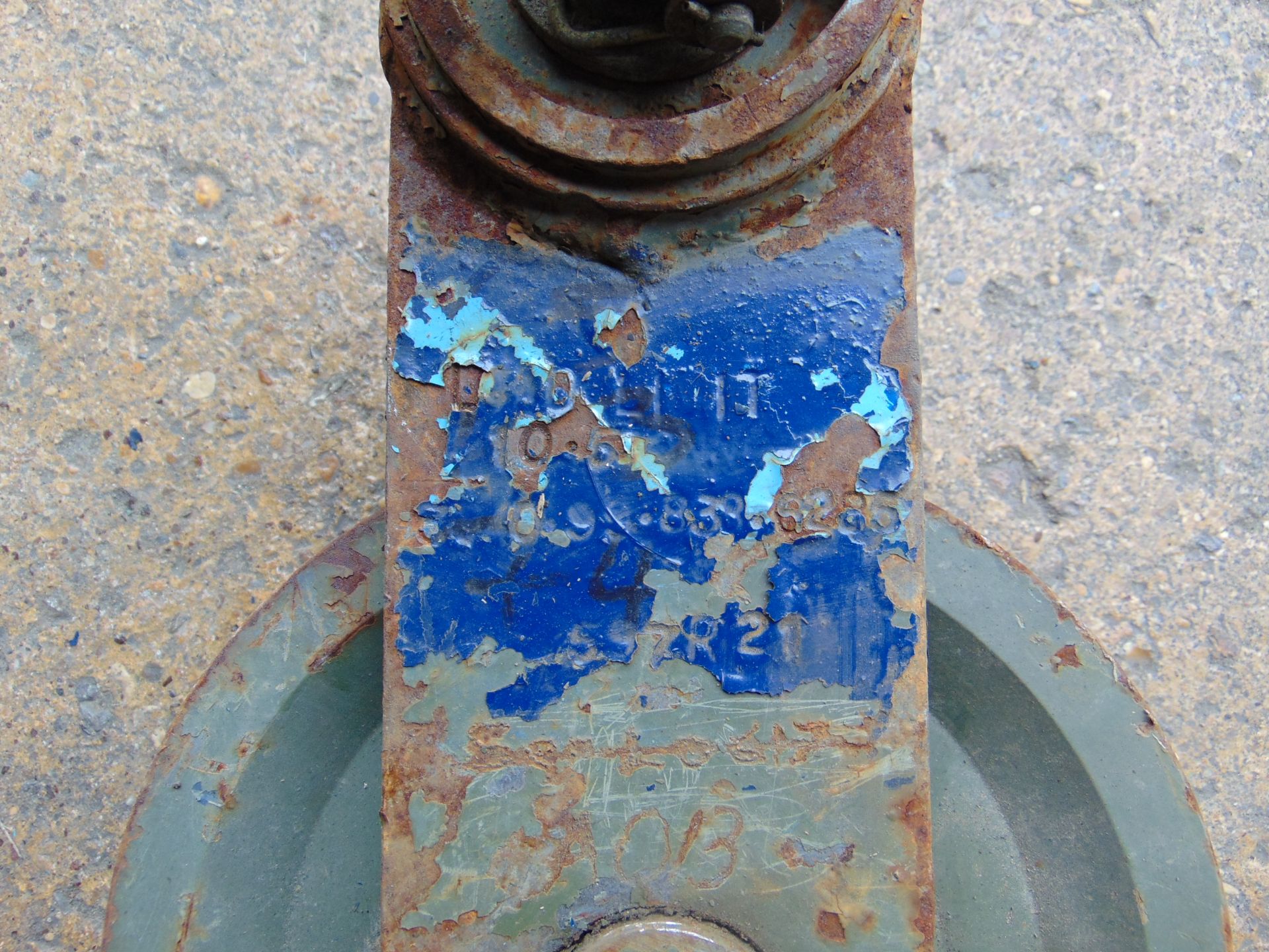 CVR(T) Recovery Pulley Block 1T with pin as used on Samson Recovery Vehicle - Image 6 of 7