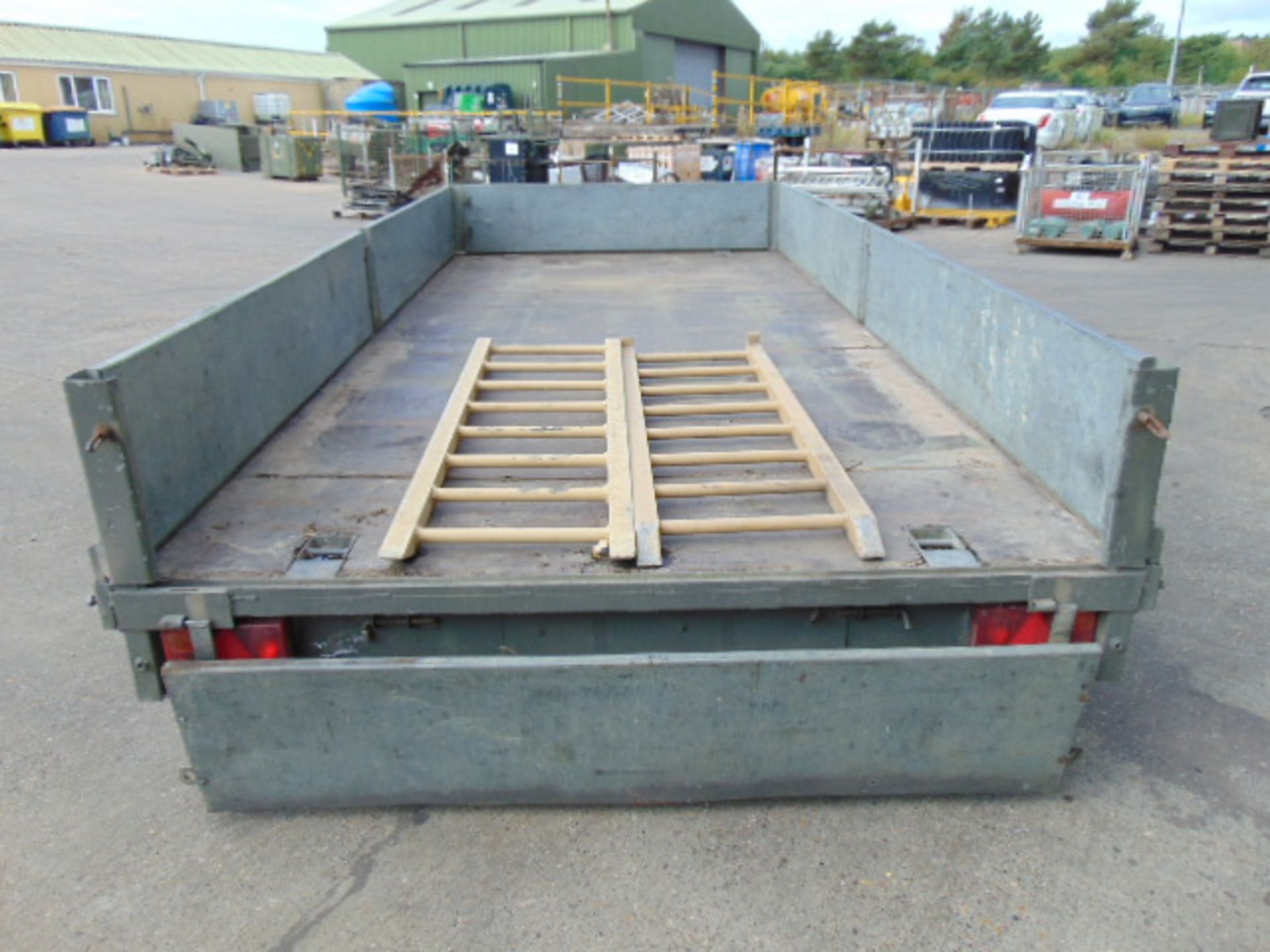 Graham Edwards 3500 kgs Car/ Plant Trailer c/w Ramps, Drop Down Sides etc - Image 9 of 16