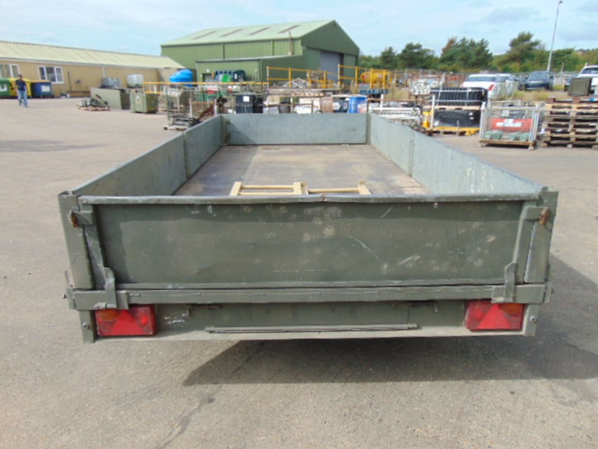 Graham Edwards 3500 kgs Car/ Plant Trailer c/w Ramps, Drop Down Sides etc - Image 7 of 16