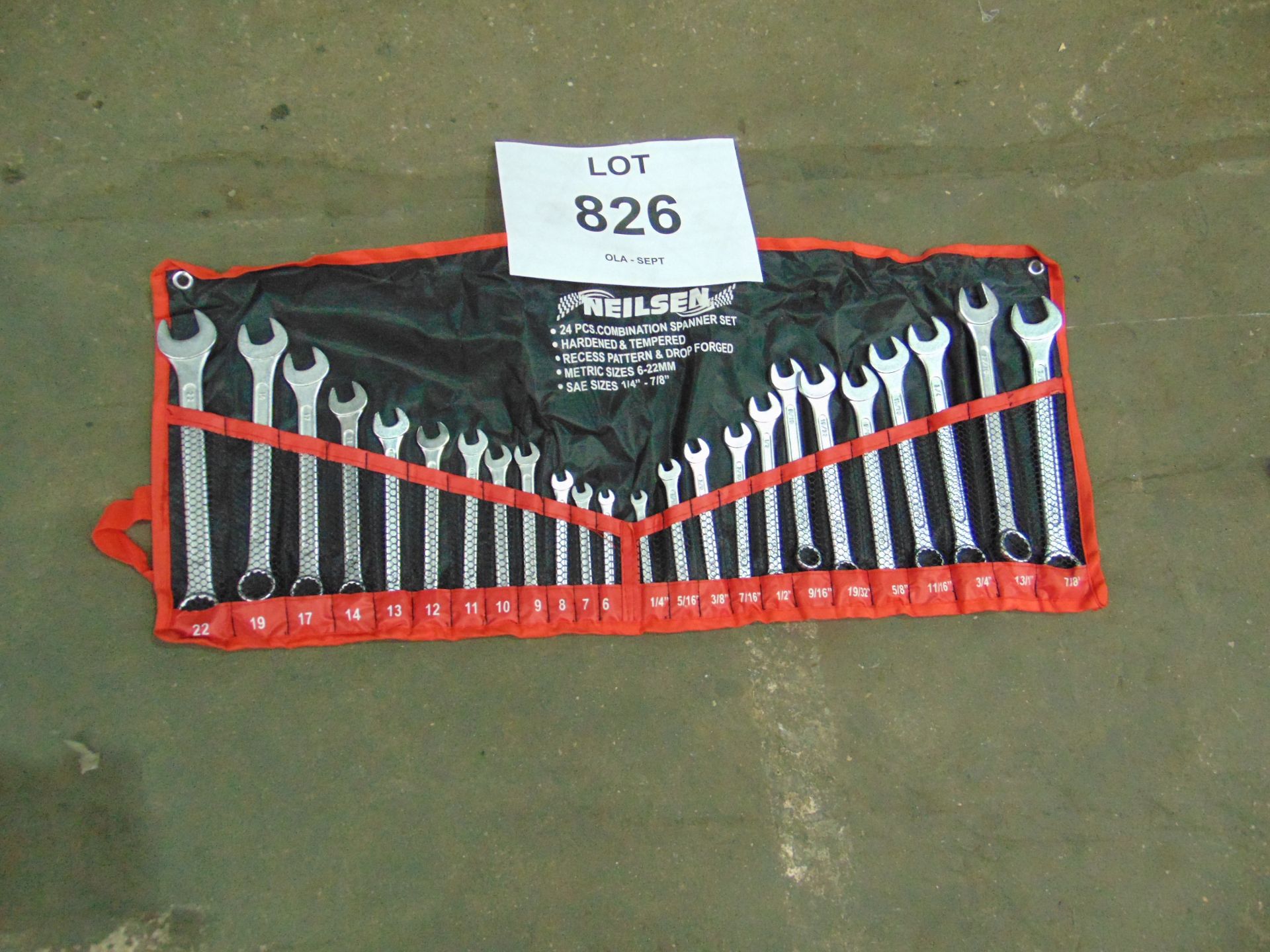 Unused 25 Set of Combination Spanners as Shown - Image 2 of 2