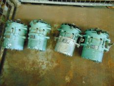 4 x Land Rover Defender FFR 24 Volt 90 AMP Alternators