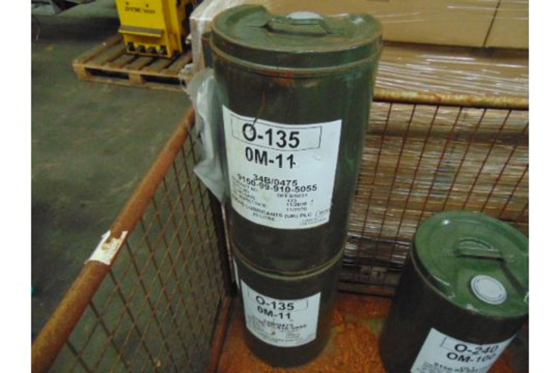 2 x Unissued 25L Drums of OM-11 High Performance Engine Oil