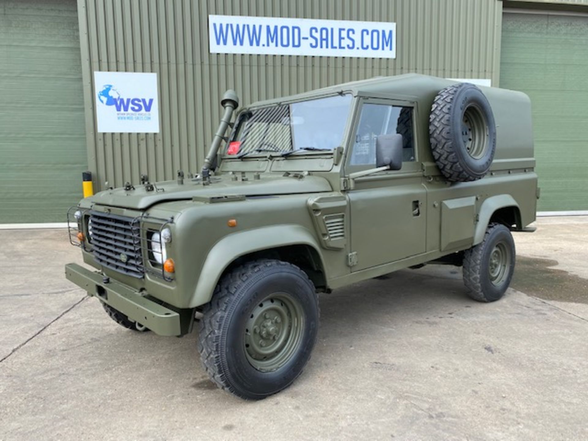 1998 Military Specification Land Rover Wolf 110 Hard Top ONLY 126,197Km! - Bild 4 aus 48