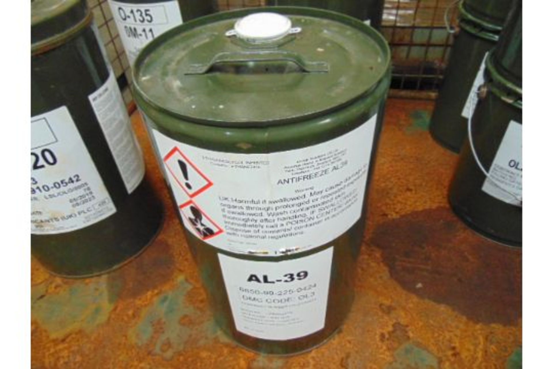 1 x Unissued 25L Drum of AL-39 Ethylene Antifreeze