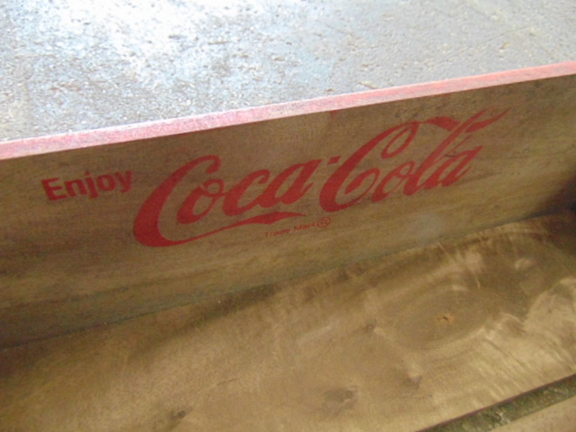 Retro Coca Cola Wooden Crate - Image 4 of 5